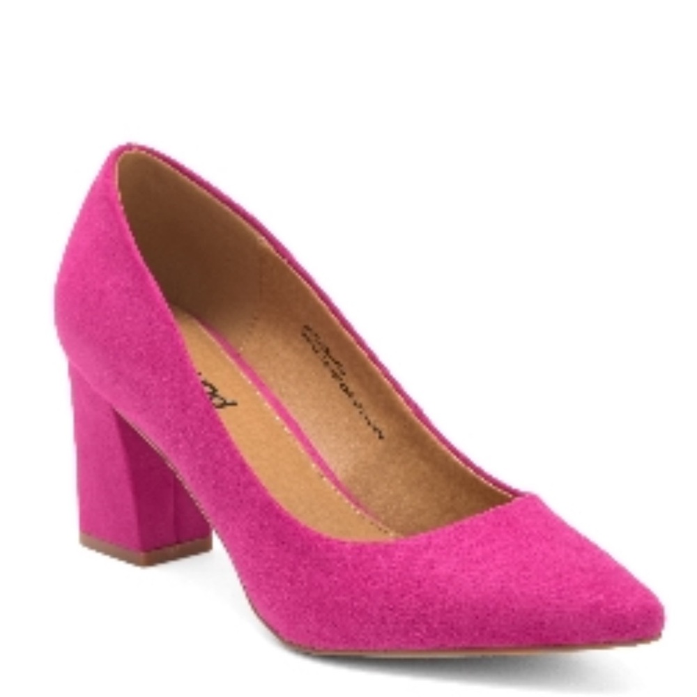 Abound Pink Block Heel Pumps - Picture 6 of 6